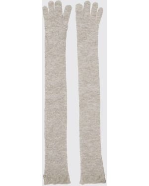 Brunello Cucinelli Basic Design Gloves - White