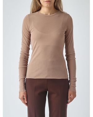 MEIMEIJ Long-Sleeved Polyamide Slim Fit Top - Multicolour
