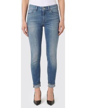 Dondup Skinny Fit Stretch Denim Jeans - Blue