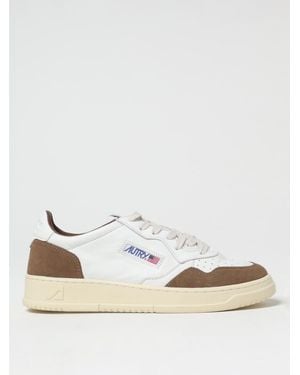 Autry Medalist Leather Trainers - White