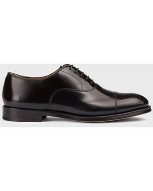 Doucal's Brogue Shoes - Black