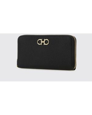 Ferragamo Portafoglio Donna - Nero