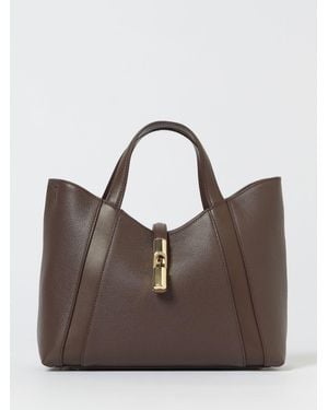 Furla Sac Porté Épaule Femme - Marron