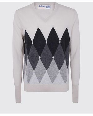 Ballantyne Cardigan - Blue