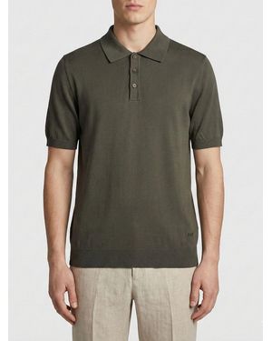 Fay Cotton Polo Shirt - Green