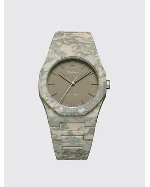 D1 Milano Forest Camo Watch - Grey
