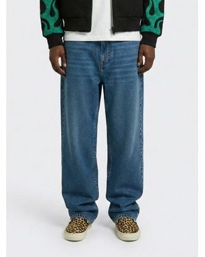 Barrow Wide-Leg Jeans - Blue