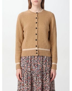 Isabel Marant Cárdigan De Cuello Redondo En Mezcla De Lana De Alpaca Con Botones - Multicolor