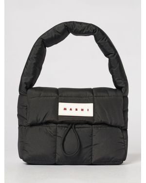 Marni Sac Porté Épaule Femme - Noir