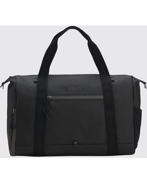 BOSS Polyester Duffle Bag - Black