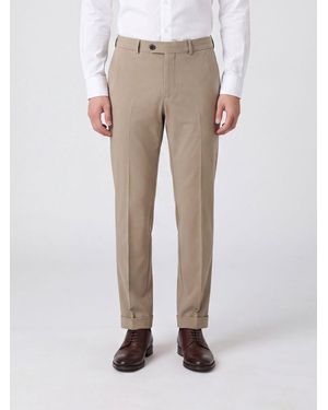 Rrd Slim-Fit Chino Trousers - Natural