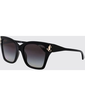 Jimmy Choo Lunettes De Soleil Femme - Noir