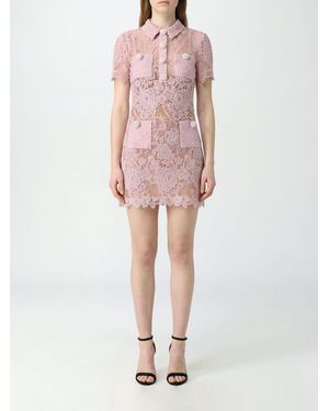 Self-Portrait Dress - Pink