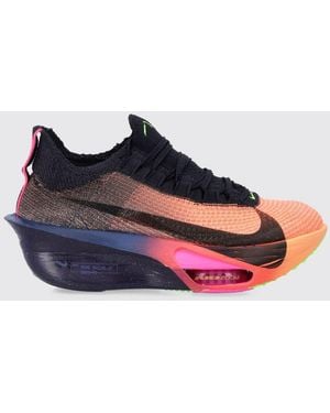 Nike Alphafly 3 Glam Knitted Technical Fabric Running Sneakers With Logo - Blue