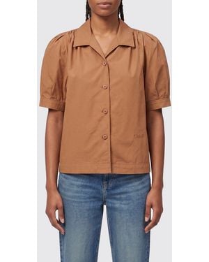 Chloé Chlo&Eacute Basic Cotton Shirt - Blue