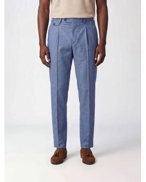 PT01 Chino-Hose Aus Schurwollmischung - Blau