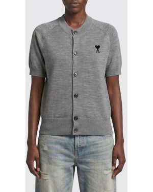 Ami Paris Pullover Damen - Grau