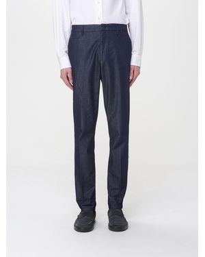 Dondup Cotton Tailored Trousers - Blue