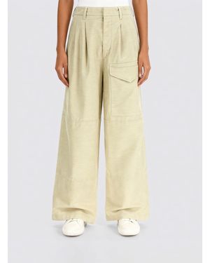 AURALEE Hose Damen - Natur