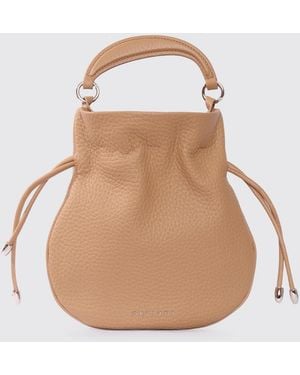 Orciani Calf Leather Handbag - Natural