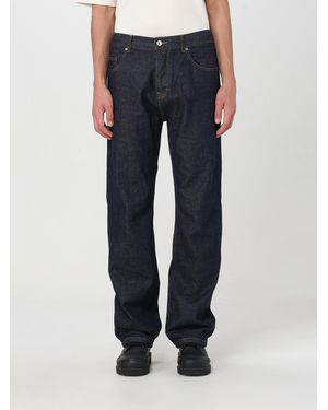 KARL LAGERFELD Straight Leg Jeans Relaxed Fit - Blue