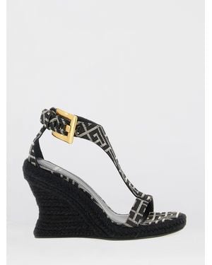 Balmain 'Anthem' Espadrilles - Black