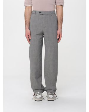 Golden Goose Virgin Wool Trousers - Grey
