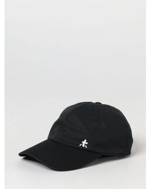 Premiata Ball Cotton Cap With Embroidered Logo - Black