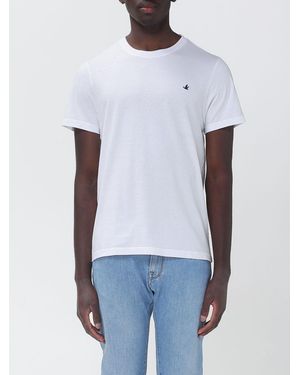 Brooksfield Cotton Crew Neck T-Shirt - White