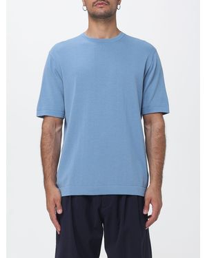 People Of Shibuya Basic Cotton T-Shirt - Blue