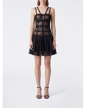 Giovanni bedin A-Line Bustier Mini Dress - Black