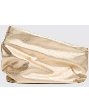 Marsèll Fanta Laminated Leather Clutch - Natural