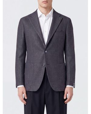 Tagliatore Single-Breasted Blazer - Blue