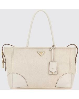 Prada Borsa Tote Donna - Neutro