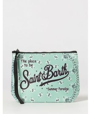 MC2 Saint Barth Neoprene Aline Mc2 Pouch With Saint Barth Logo - Green