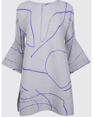 Pleats Please Issey Miyake Dress - Blue