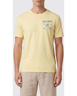 MC2 Saint Barth Cotton Crew Neck T-Shirt - Natural