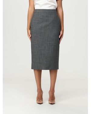 McQueen Falda Mujer - Gris