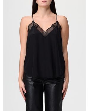 Zadig & Voltaire Zadig &Amp Voltaire Silk Top - Black