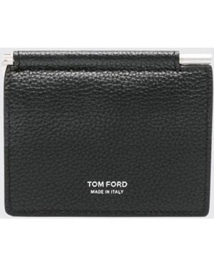 Tom Ford Portafoglio Uomo - Grigio