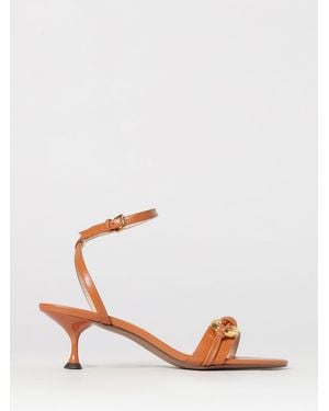Coccinelle Finn Leather Sandals - Pink