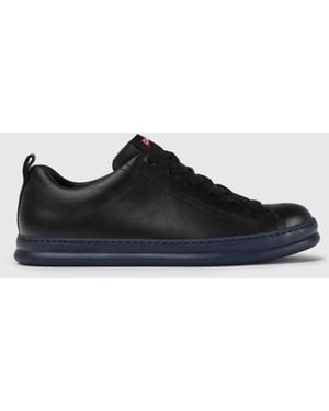 Camper Runner Trainers In Leather - Black