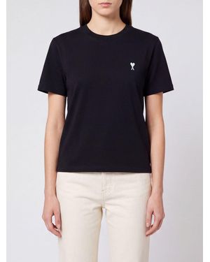 Ami Paris T-Shirts Donna - Nero