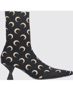 Marine Serre Boots - Black