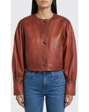 Chloé ChloÉ Nappalederjacke - Rot