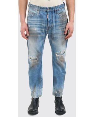 DSquared² Used Slim Fit Jeans - Blue