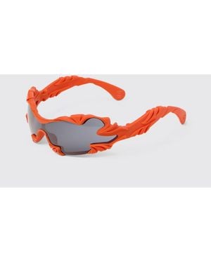 CAMPERLAB Tormenta Acetate And Bio Rubber Sunglasses - Red