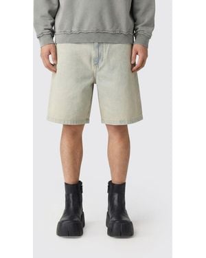 Golden Goose Denim Shorts Glden Goose - Natural