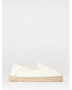 Manebí Espadrilles En Toile De Coton - Neutre