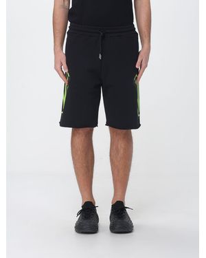 DISCLAIMER Bermudas De Algodón Estampado - Negro